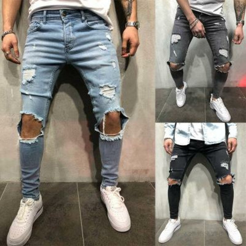 Ripped Jeans Men