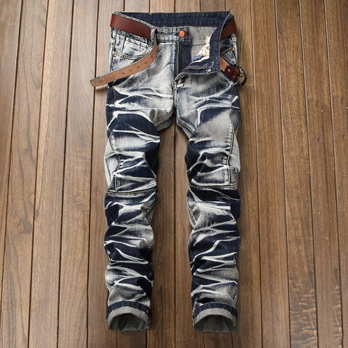 Casual Straight Jeans Men